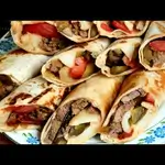 Liver Sandwich With Saj Bread
